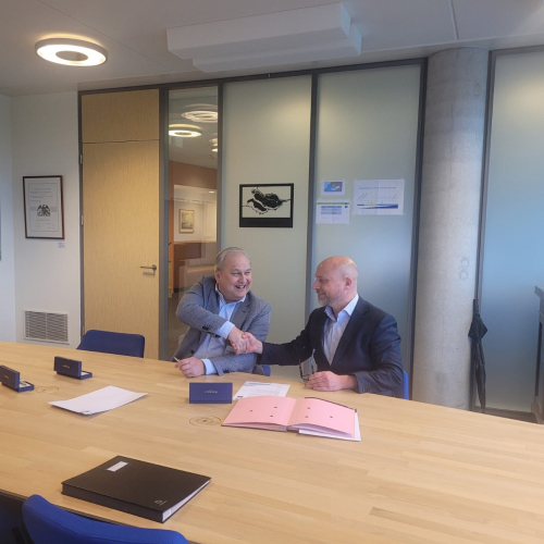 Ondertekening KWS en Waterschap Hollandse Delta